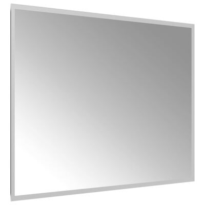 vidaXL Espelho de casa de banho com luzes LED 80x60 cm
