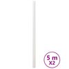 vidaXL Autocolantes para m&oacute;veis 90x500 cm PVC transparente