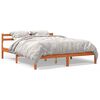 vidaXL Cama sem colch&atilde;o 180x200 cm pinho maci&ccedil;o castanho-mel
