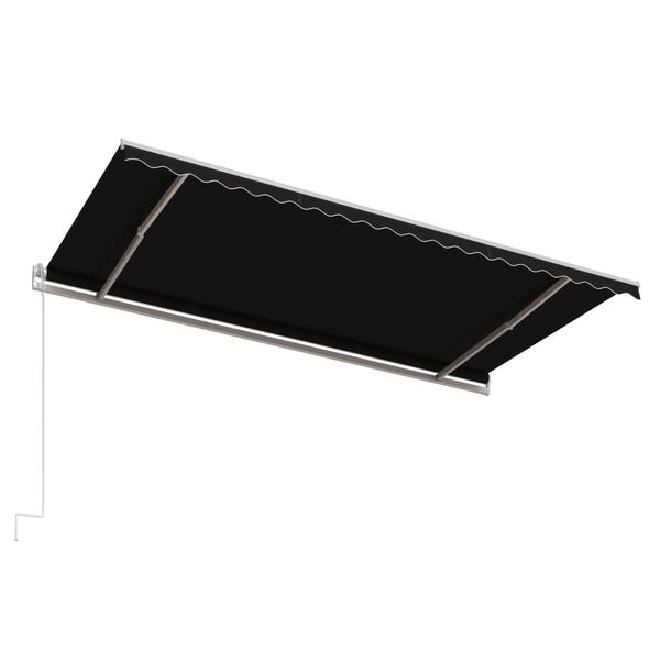 vidaXL Toldo retr&aacute;til autom&aacute;tico 500x300 cm antracite
