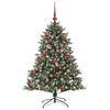 vidaXL &Aacute;rvore de Natal Artificial Verde 150 cm PVC, Pl&aacute;stico e A&ccedil;o