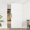vidaXL Porta Deslizante Branco 86 x 198,5 cm