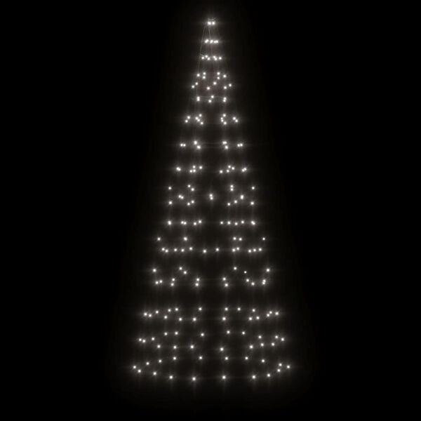 vidaXL LED &Aacute;rvore de Natal 200 LEDs Branco Frio 180 cm