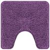 vidaXL Conjunto de Tapetes de Banho Antiderrapantes 2 pcs Roxo PP