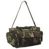 vidaXL Saco de pesca imperme&aacute;vel tecido oxford camuflagem verde
