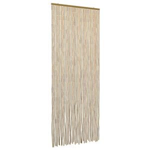 vidaXL Cortina de Porta Inseto multicolorido 90 x 200 cm Bambu