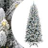 vidaXL &Aacute;rvore de Natal Artificial Branco 240 cm