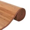 vidaXL Tapete retangular 80x400 cm bambu cor natural