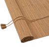 vidaXL Estores de rolo Castanho 70 x 220 cm Bambu