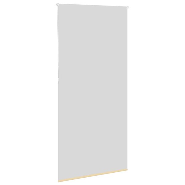 vidaXL Persiana de enrolar 115x210 cm largura tecido 110,7cm poli&eacute;ster