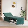 vidaXL Sof&aacute;-Cama Verde Escuro 194 x 67 x 82 cm Veludo