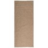 vidaXL Tapete para uso interno e externo AGIRA Natural 150 x 80 cm
