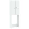 vidaXL Arm&aacute;rio de banheiro BREDA Branco 66 x 25,5 x 190 cm
