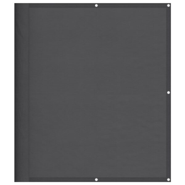 vidaXL Tela de varanda 120x1000 cm 100% poli&eacute;ster oxford antracite