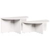 vidaXL Mesa de centro 2 unid. Branco 79 x 39,5 x 40 cm