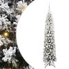 vidaXL &Aacute;rvore de Natal artificial com luz LED Verde e branco 180 cm