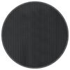 vidaXL Tapete redondo 60 cm bambu cinzento