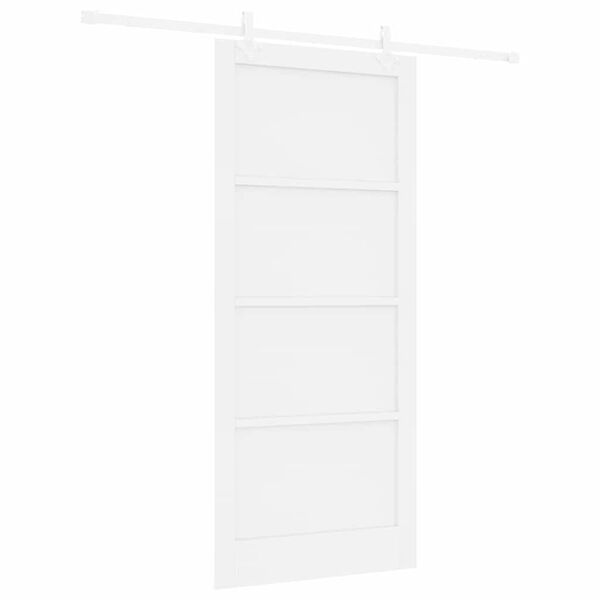 vidaXL Porta Deslizante Branco 93 x 211 cm