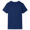 T-shirt para crian&ccedil;a azul-escuro 116