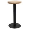 vidaXL Mesa bistr&ocirc; 40 cm MDF castanho-claro
