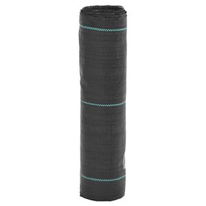vidaXL Tela para ervas daninhas 0,5x25 m PP preto