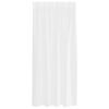 vidaXL Cortina de Voile 2 pcs Branco 175 x 140 cm Poli&eacute;ster