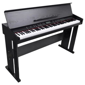 Piano digital cl&aacute;ssico electr&oacute;nico com 88 teclas e trip&eacute;