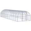 vidaXL Galinheiro de exterior 3x10x2 m a&ccedil;o galvanizado