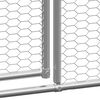 vidaXL Galinheiro 3x4x2 m a&ccedil;o galvanizado