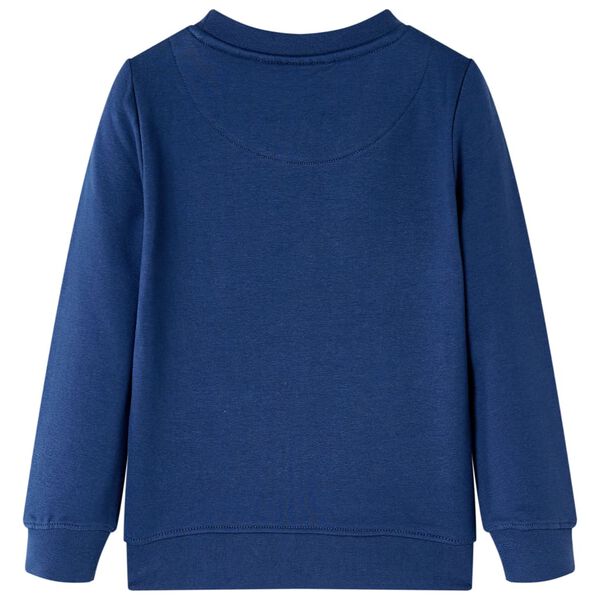 Sweatshirt para criança azul-marinho 92