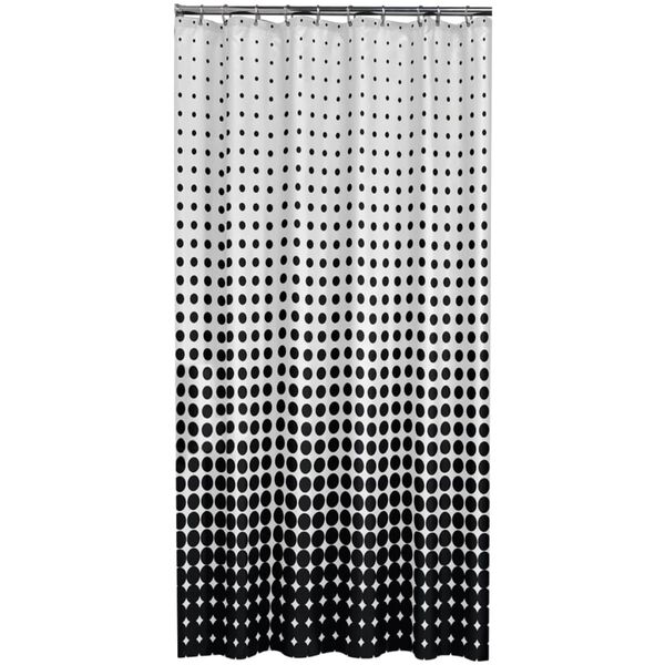 Sealskin Cortina de duche Speckles 180 cm preto 233601319