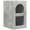 vidaXL Mesa-de-cabeceira ELST Cinzento 29,5 x 33,5 x 50 cm