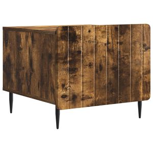 vidaXL Mesa de centro com gaveta Carvalho Fumado 49 x 50 x 42 cm