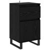 vidaXL Buffet Carvalho preto 35 x 40 x 70 cm Derivados de Madeira