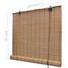 Estore de enrolar 120 x 160 cm bambu castanho