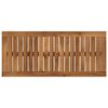 vidaXL Tampo de Mesa 80,5 x 35 x 2 cm Retangular Natural