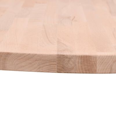vidaXL Tampo de mesa redondo Ø30x4 cm madeira de faia maciça