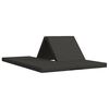 vidaXL Sof&aacute; Cama Dobr&aacute;vel 140 x 67 x 45 cm Cinzento-Escuro