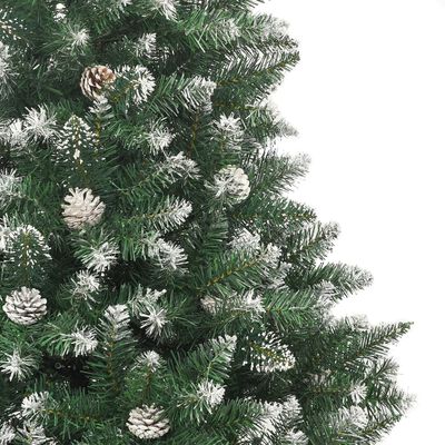 vidaXL Árvore de Natal artificial com suporte 120 cm PVC