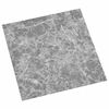vidaXL Pranchas de Piso 5,11 m&sup2; 55 pcs PVC Cinzento