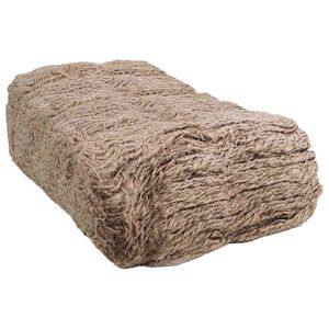 vidaXL Tapete de emba&ccedil;amento de juta Natural 1,6 x 5 m