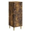 vidaXL Buffet Carvalho Fumado 33 x 34,5 x 90 cm Derivados de Madeira