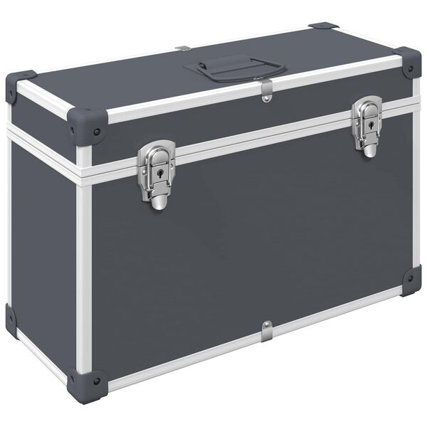 vidaXL Ma&ccedil;anetas de Arm&aacute;rio 12 pcs Antracite 85 x 45 mm Metal