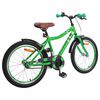 vidaXL Bicicleta Infantil 18 Polegadas para 5-7 anos Verde