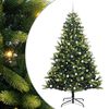 vidaXL &Aacute;rvore de Natal Artificial Articulada 300 LEDs Verde 240 cm