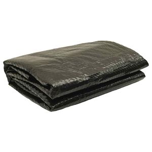 vidaXL Cobertura para piscina 527 cm PE preto