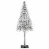 vidaXL &Aacute;rvore de Natal com 300 LEDs com suporte Branco 210 cm PE e A&ccedil;o