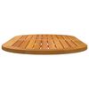 vidaXL Tampo de Mesa Castanho 110 x 55 x 2 cm Madeira S&oacute;lida de Ac&aacute;cia