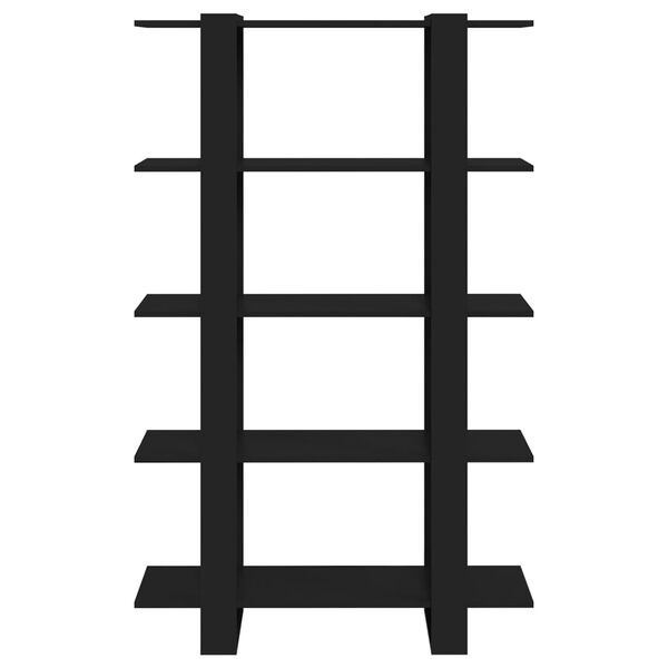 vidaXL Estante/divisória 100x30x160 cm preto