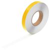 vidaXL Fita refletora 2,5 cm x 50 m PVC amarelo